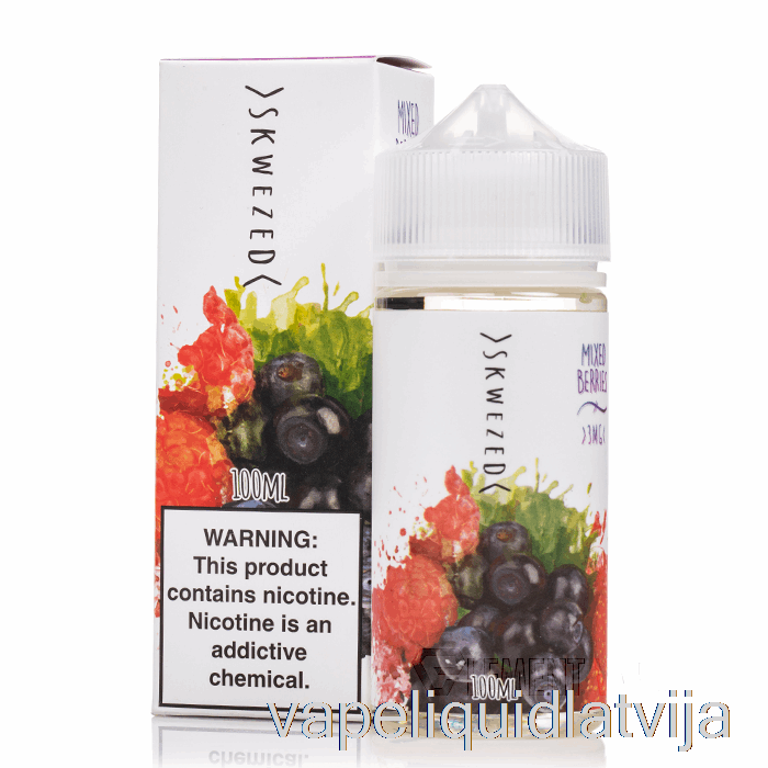 Jauktas Ogas - Skwezed - 100ml 0mg Vape šķidrums